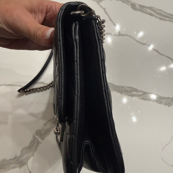 CHRISTIAN DIOR Lambskin Cannage Miss Dior Promenade Pouch Black - Picture 9 of 15